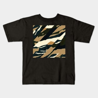 Camouflage Army Pattern, a perfect gift for all soldiers, asg and paintball fans! #28 Kids T-Shirt